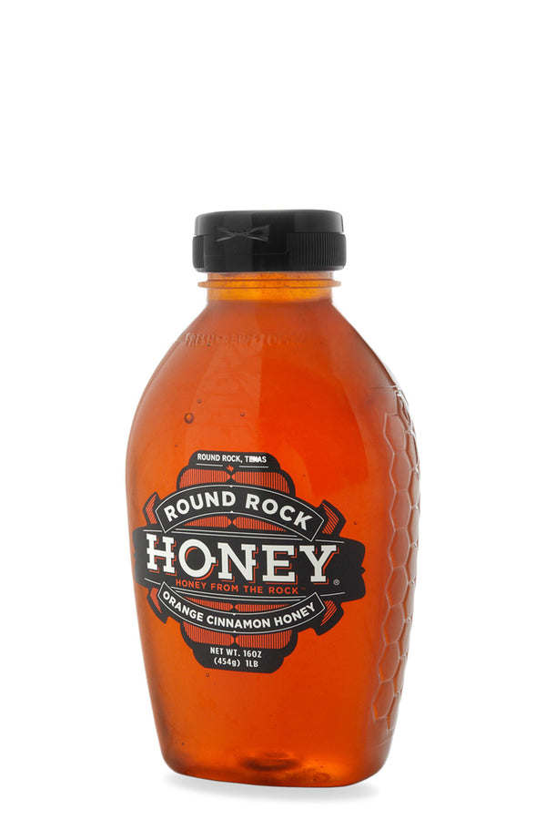 Orange Cinnamon Honey (1lb)