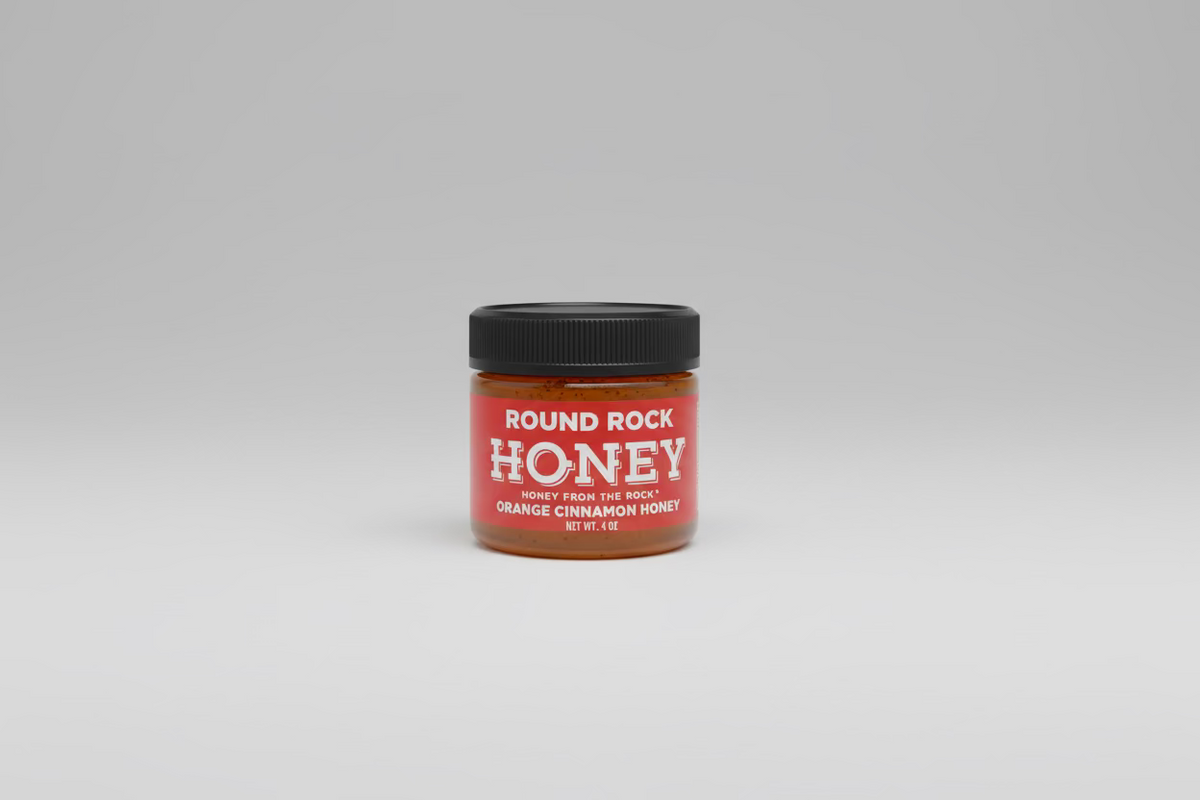 Orange Cinnamon Honey (4oz) – Round Rock Honey Company