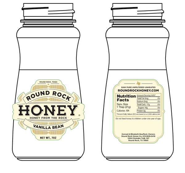 ***NEW*** Vanilla Bean Honey (7oz)