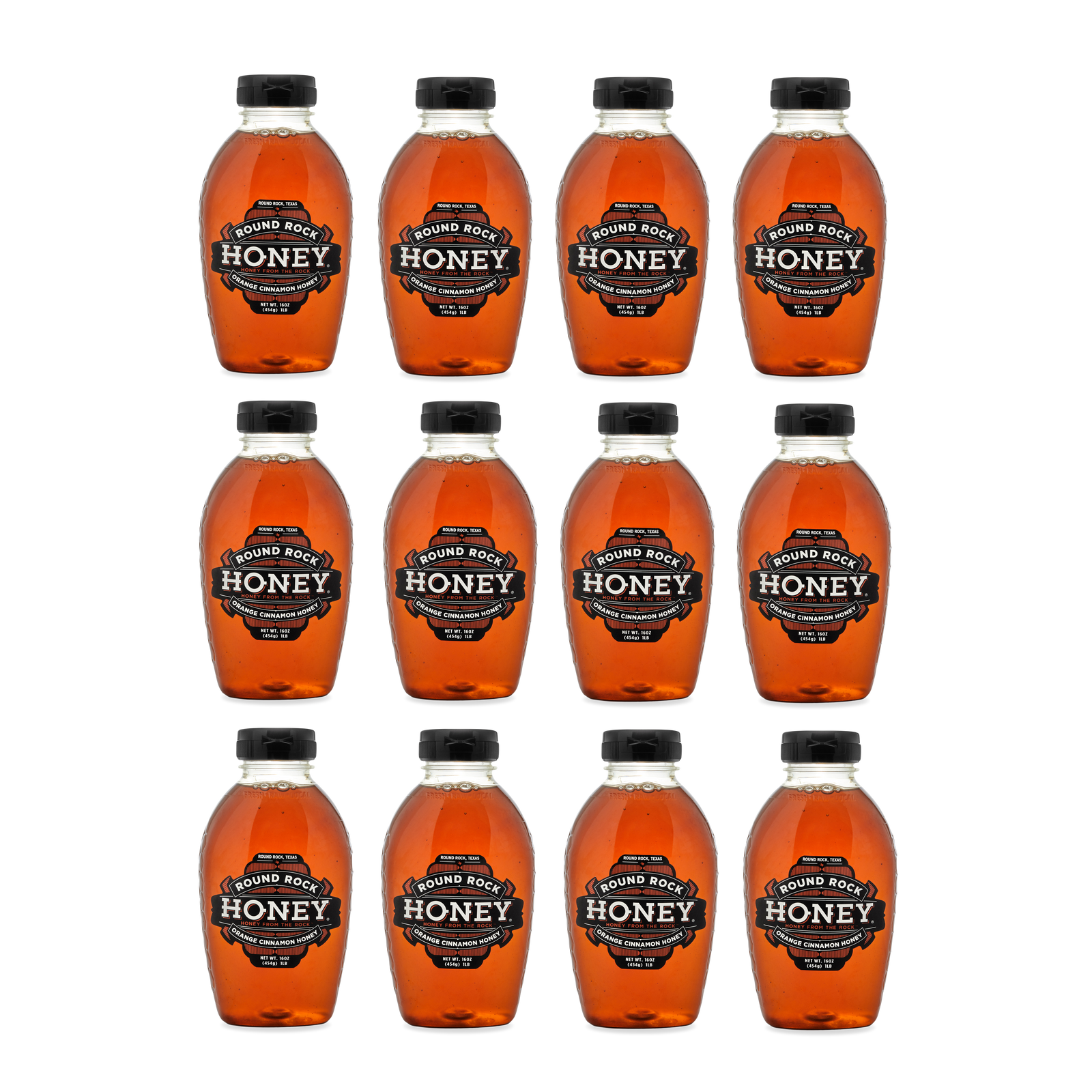 Orange Cinnamon Honey (1lb) – Round Rock Honey Company