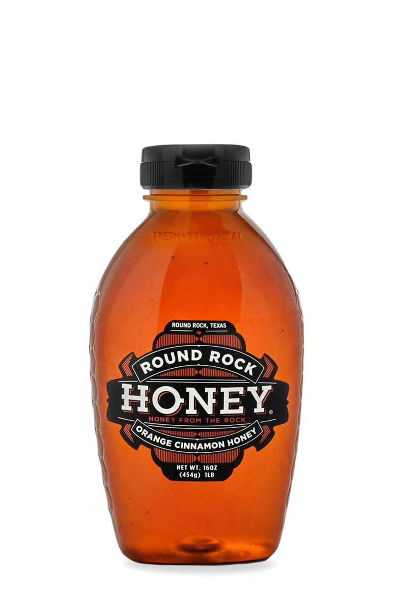 Orange Cinnamon Honey (1lb)